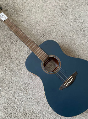 Veelah台湾维拉 40英寸单板木吉他 Parlor民谣 红松木面单 库存琴