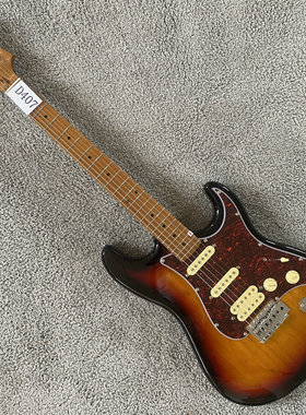 烤枫木 芬达款ST电吉他 日落色vintages三单拾音器 单摇吉他 微瑕