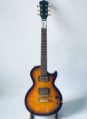 LP电吉他 台产 J&D杰克丹尼 LP Standard日落色水波纹琴体 微瑕