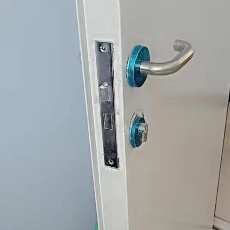 逃生门消防门防火门锁全套门锁体锁芯304不锈钢把手锁通用型通.图片