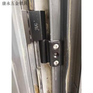 270度铰链门轴上下转轴重型圆柱断桥铝平开门大门承重大角度合.