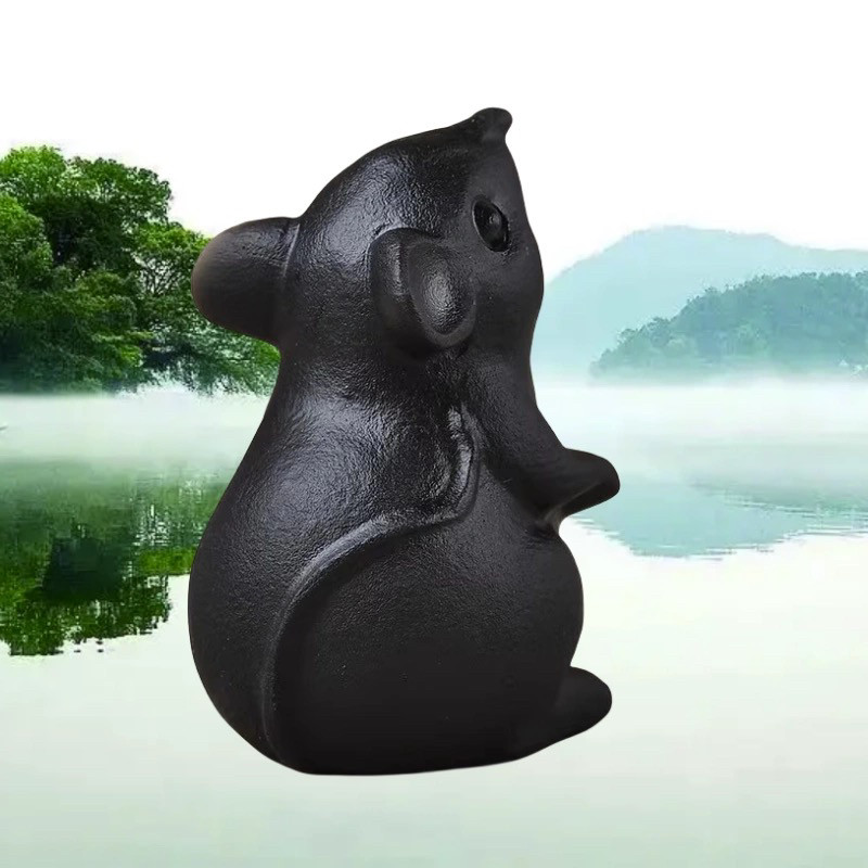 开一光黑曜石鼠本命年招财转运