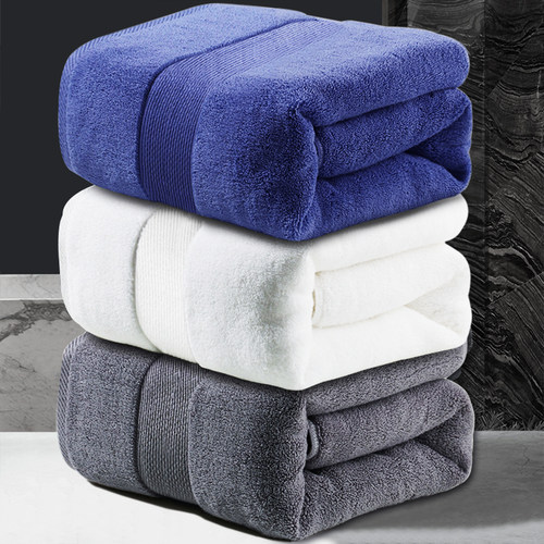 浴巾纯棉素色成人加厚