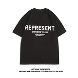 T7713-P35棉270克重抖音得物品质潮牌简约短袖T恤半袖体恤，男装T恤，电商C309A