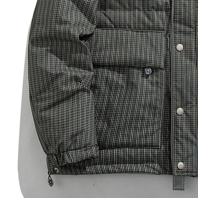 QY8806-P150冬季日系潮牌男士条纹加厚保暖白鸭绒青年羽绒服外套,男装羽绒服,电商C309A