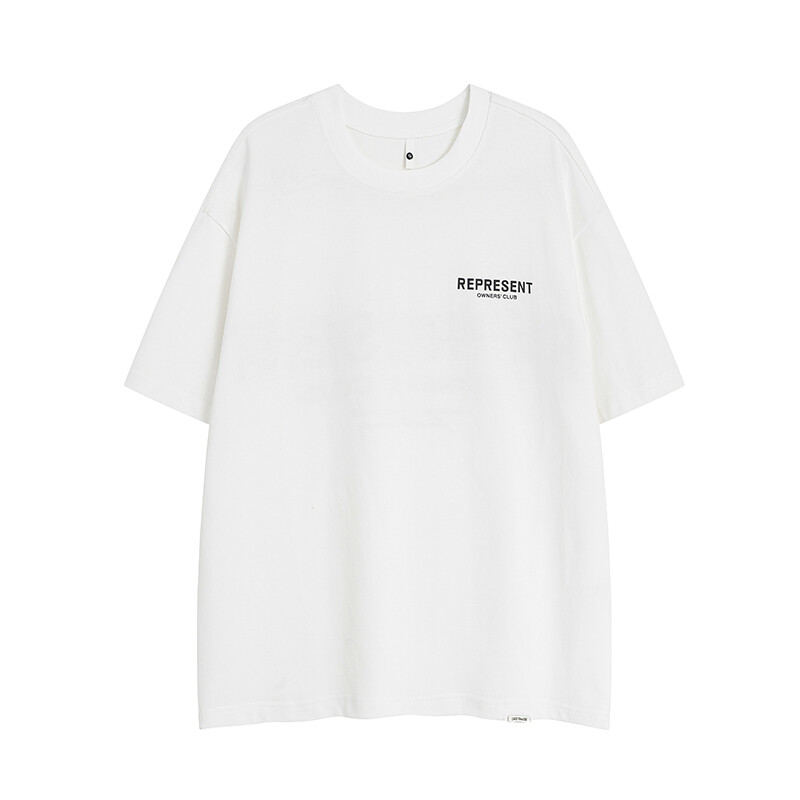 T7713-P35棉270克重抖音得物品质潮牌简约短袖T恤半袖体恤,男装T恤,电商C309A