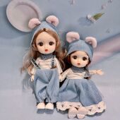 礼物 娃娃礼盒珍藏版 儿童洋娃娃玩具女孩套装 公主小号仿真2022新款