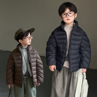 2025新款儿童棉服中小童立领棉衣男童女童宝宝外穿轻薄款棉袄