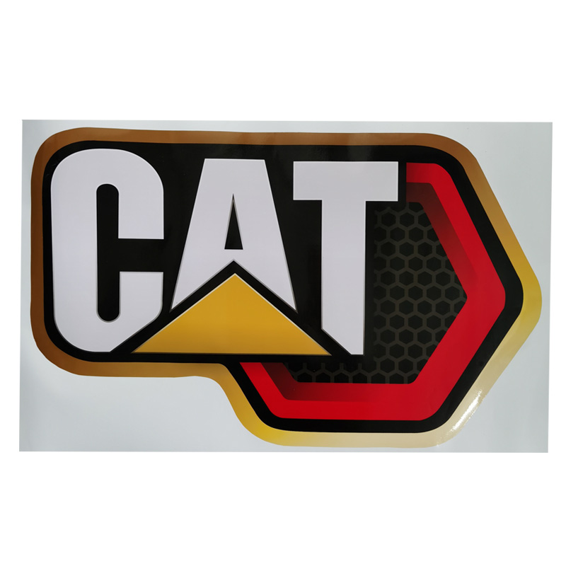 卡特挖机新智能贴纸320 323 326 330 336 349GC GX挖掘机边门车标