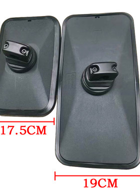 挖掘机卡特325 312C 320 324 329 336D后视镜反光镜倒车辅助镜子