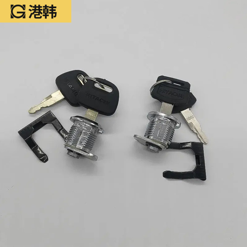 日立ZAX60 120 200 240 330-3工具箱锁芯边门锁芯挖掘机配件包邮