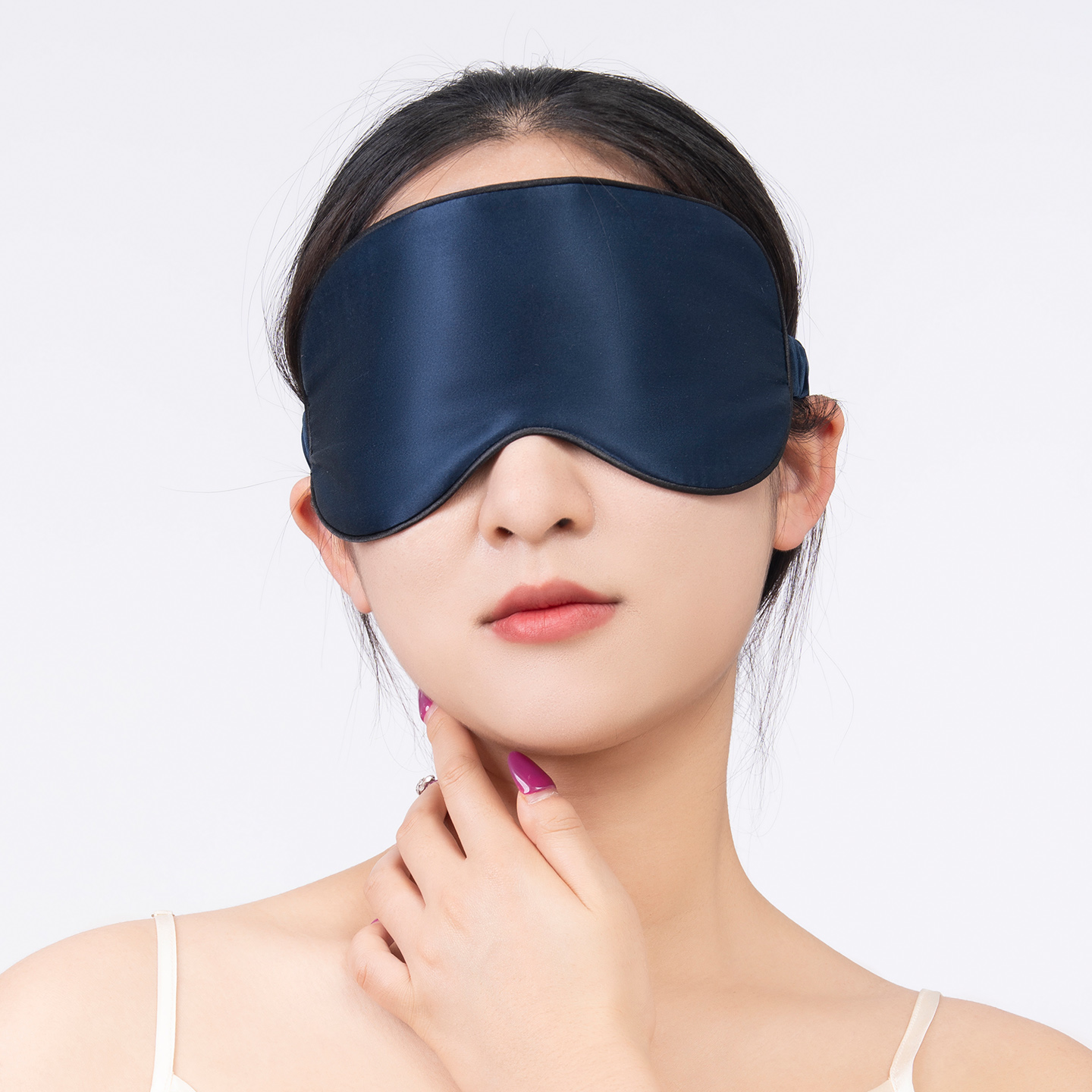 真丝遮光睡眠眼罩桑蚕丝轻薄舒适