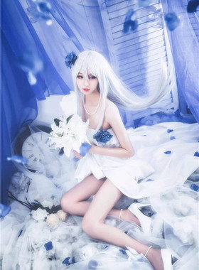 漫云涧崩坏3 塞西莉亚·沙尼亚特cosplay花嫁白色婚纱礼服女套装