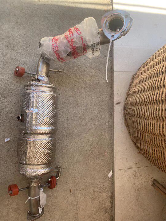 江铃新全顺V362途睿欧三元催化器颗粒捕捉器排气管消声器国六正