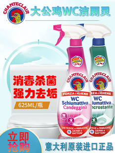 意大利大公鸡头马桶清洁慕斯厕所污垢抑菌除垢去黄洁厕剂泡沫喷雾