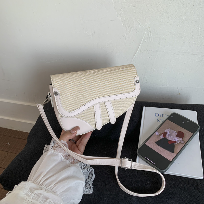 今年流行包包女2025新款潮简约时尚单肩斜挎包百搭洋气质感马鞍包,箱包皮具/热销女包/男包,马鞍包,淘宝优惠券,粉丝福利购,淘宝优惠卷