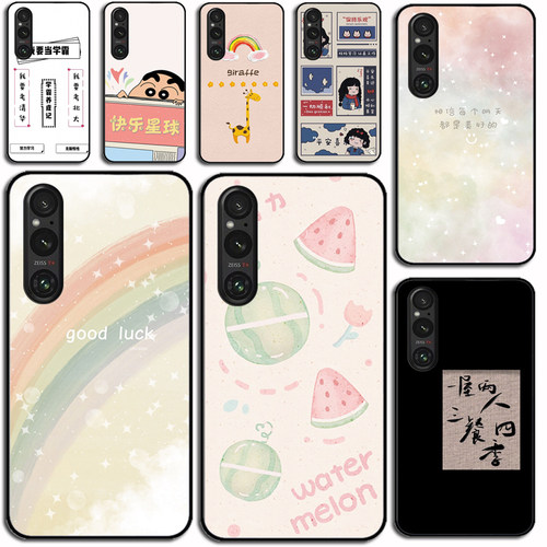 适用索尼SONY Xperia 1 V手机壳保护套硅胶磨砂保护壳防刮摔软壳硅胶软套外壳防摔