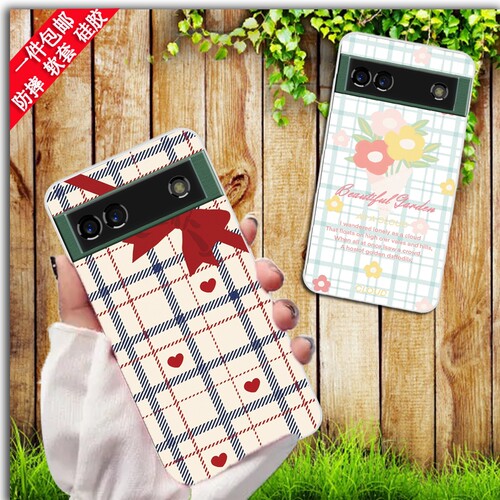 适用谷歌6A手机壳Google Pixel 6a保护套硅胶防摔软壳彩绘男女款