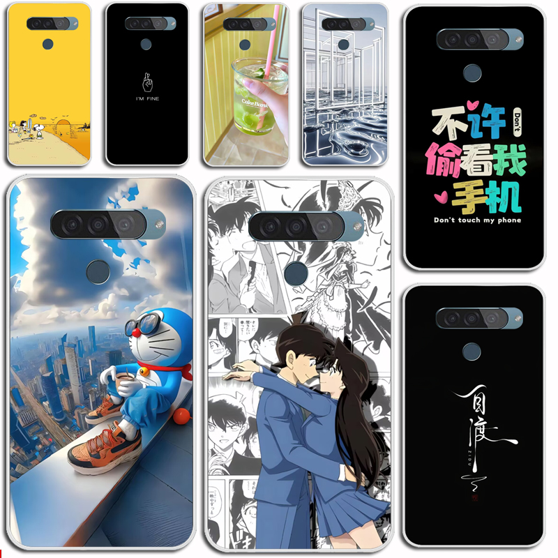 适用LG V40 ThinQ手机壳软硅胶套卡通lgv40防摔保护套全包边软壳定制胶软套外壳防摔