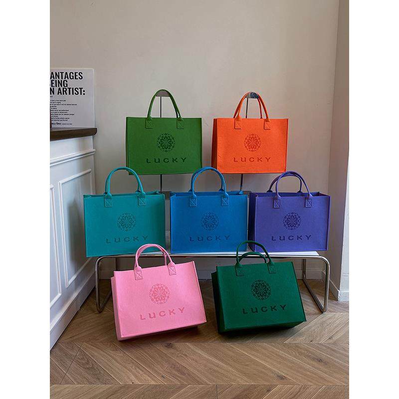 毛毡包定制logo大容量手提袋广告宣传环保高档礼品袋加厚,箱包皮具/热销女包/男包,时尚帆布包,淘宝优惠券,粉丝福利购,淘宝优惠卷