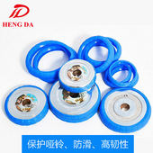 哑铃套防滑套防摔套纯钢电镀包胶哑铃配件男士 哑铃片硅胶套保护套