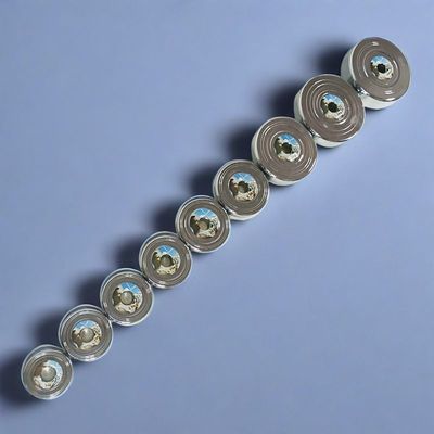 恒达纯钢电镀哑铃片小孔