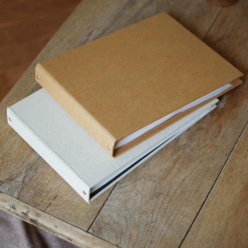 Чистого цвета вертикальная версия 6 -Inch Pugch Pocket Album Album Литературные маленькие свежие страницы