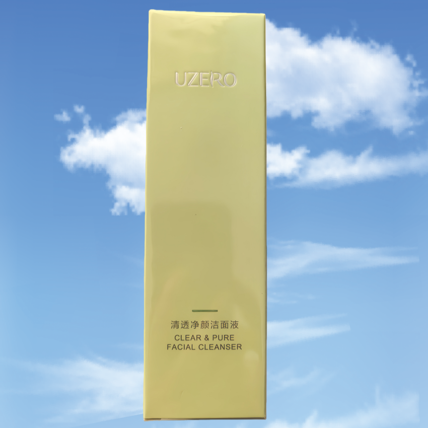 优资莱正品清透净颜洁面液舒缓深层清洁去油污水感保湿泡沫不紧绷