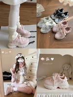 【 In Stock 】 Galaxy Sweetheart lo Running Sheep Original Sports Shoes, thick-soled daily sneakers, Japanese style for girls thumbnail 4