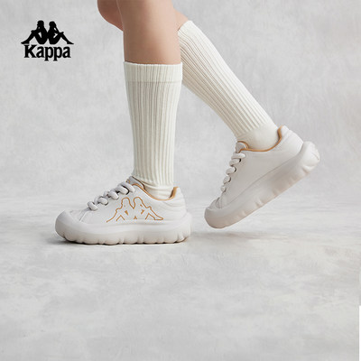 Kappa/背靠背小白鞋女板鞋