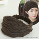 新款 宽边遮白发发带秋冬防风保暖时尚 森女洗脸发箍压发头巾头饰女