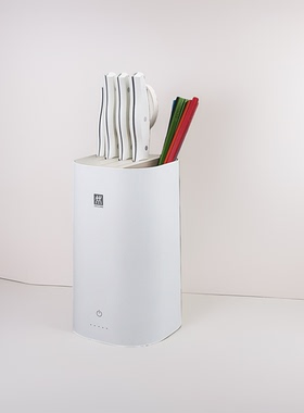 德国双立人波格斯pollux除菌刀6件套消毒厨房菜刀不锈钢刀具套装