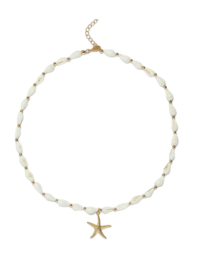 赵昭仪同款海螺海星吊坠项链女