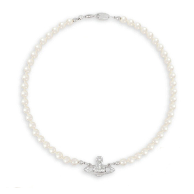 欧阳娜娜同款土星珍珠项链女