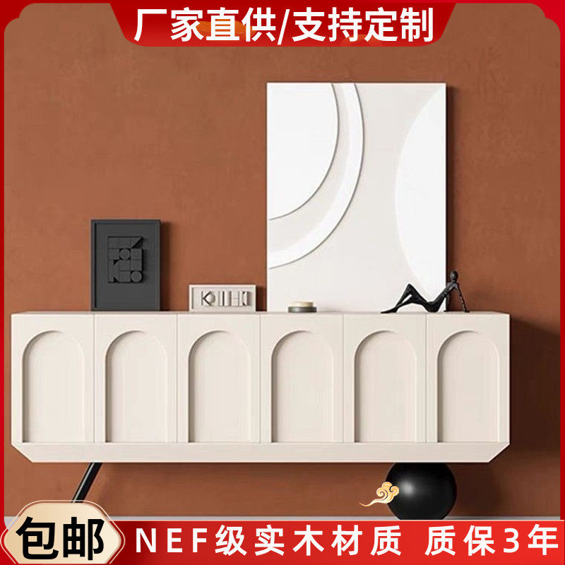 白色烤漆电视柜现代简约客厅视听柜创意个性地柜网红装饰柜包邮