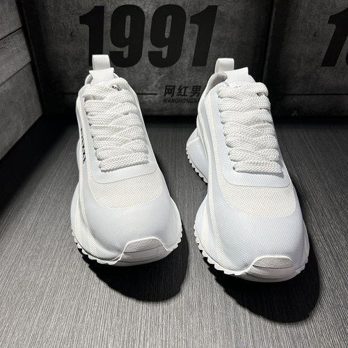 欧洲站2025年春夏潮流新款小白鞋