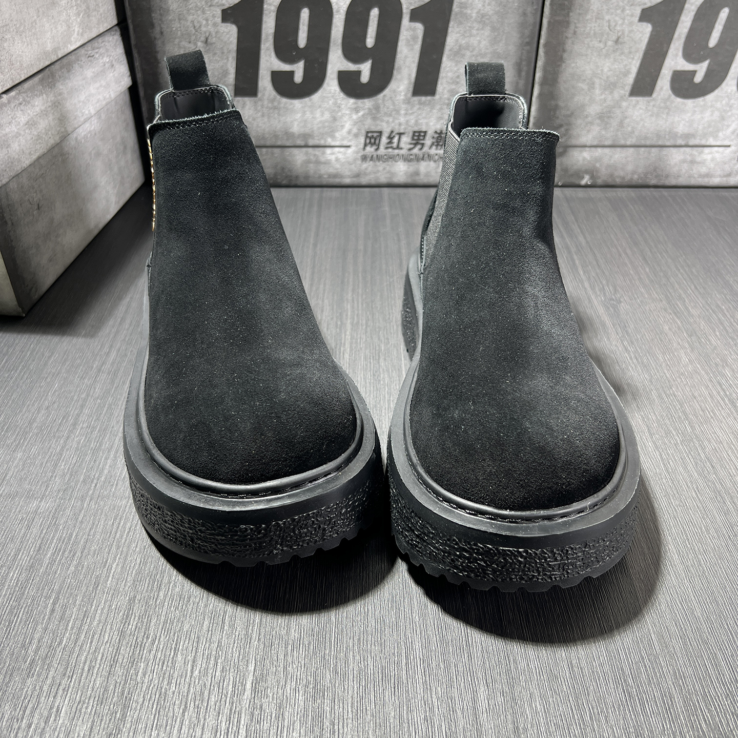 2025新款秋季男鞋厚底增高休闲鞋