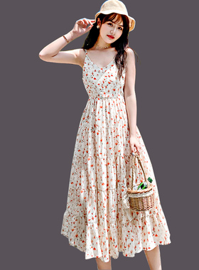 女装纸样D166春夏款皱褶收腰大摆吊带连衣裙服装裁衣图纸裁剪纸板