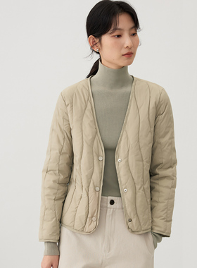 女装纸样K299秋冬款绗线棉衣棉袄羽绒服外套服装裁衣图纸裁剪纸板