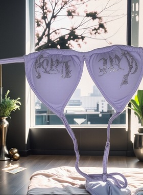 Hello Kitty水钻凯泳衣内衣可外穿Y2K甜酷辣妹ins纯欲吊带比基尼