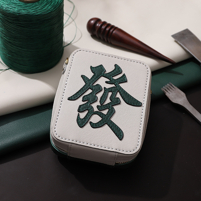 手工DIY自制材料包真皮送女友