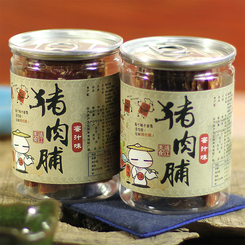 ¹Þ×°ÃÛÖÖíÈ⸬200g*2¹Þ¾¸½ÌزúÏãÀ±Î¶ÖíÈâ¸É¹ÞÍ·ÈâÁãʳС³Ô°üÓÊ