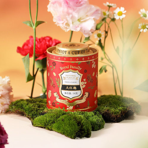 高级感喜茶花茶伴娘伴郎回礼