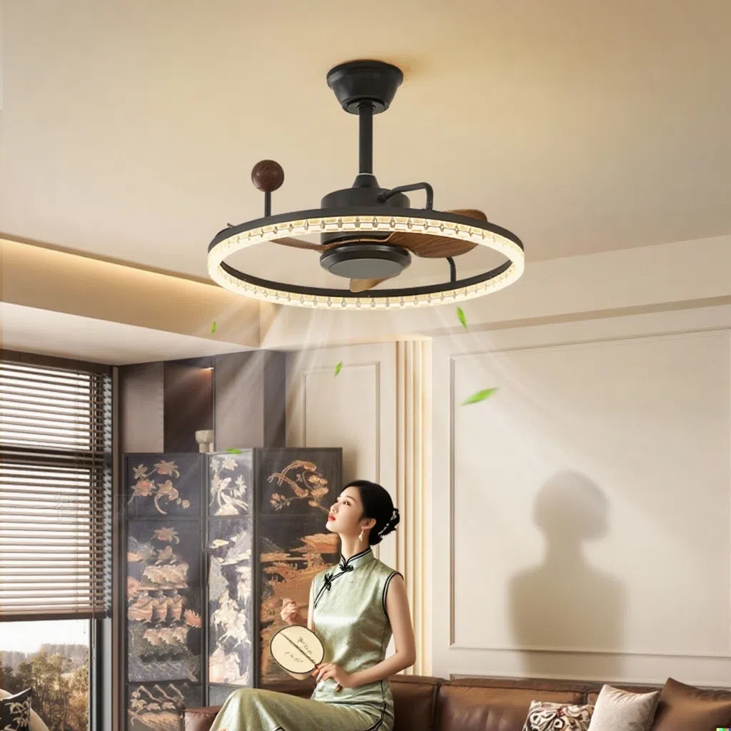 2025新款美式复古餐厅吊灯