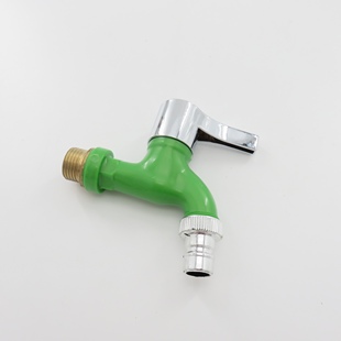 PPR水龙头 塑料水龙头彩色家用幼儿园洗衣机拖把池水嘴卫浴洁具