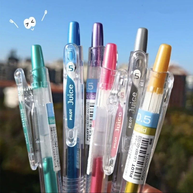 日本百乐JUice果汁笔按动黑笔ins高颜值学生笔记专用彩色中性笔,文具电教/文化用品/商务用品,中性笔,淘宝优惠券,粉丝福利购,淘宝优惠卷