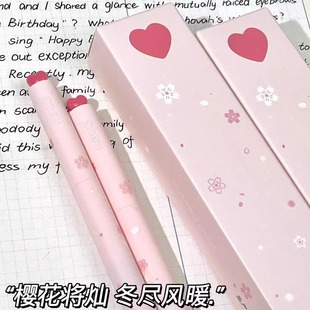 kaco初心中性笔黑色0.5限定ins日系风高颜值简约速干双珠笔芯设计