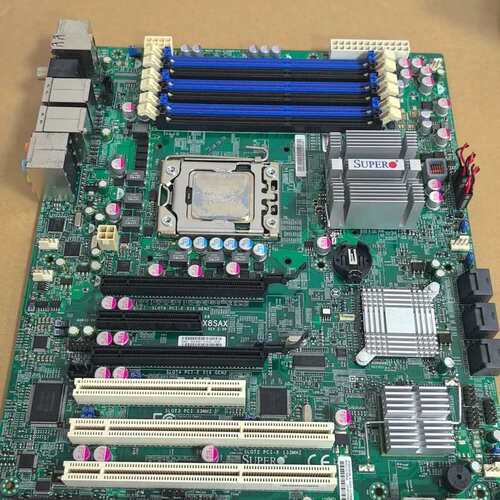 议价超微 服务器主板 1366针 单路X58,带原装CPU 包
