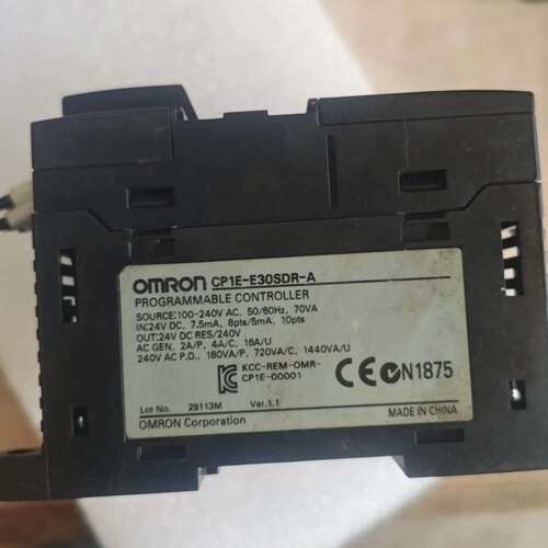 议价欧姆龙OMRON CP1E-E30SDR-A PLC控制器，