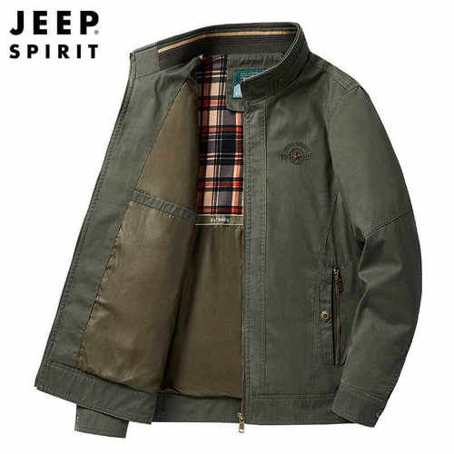 JEEPSPIRIT宽松休闲夹克